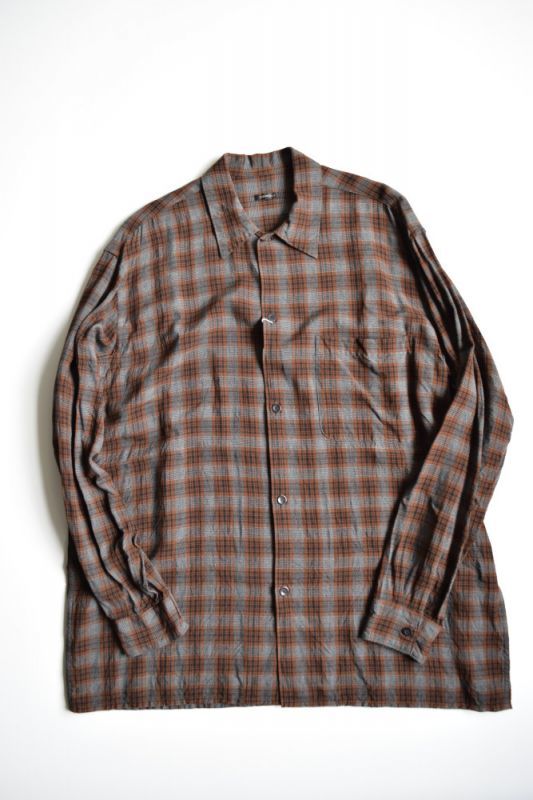 Very Goods | COMOLI (コモリ) レーヨン オープンカラーシャツ