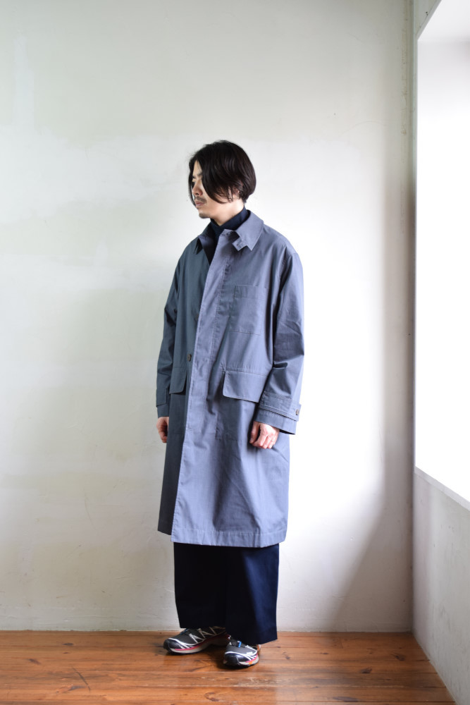 STUDIO NICHOLSON TECHNICAL CAR COAT-