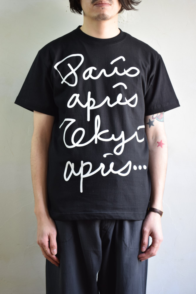 MORE SALE】m's braque (エムズ ブラック) PRINT T-SHIRTS [2-colors]