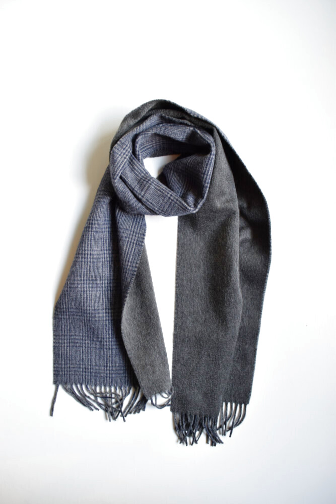 Joshua Ellis (ジョシュア エリス) Cashmere Glen Check × Plain