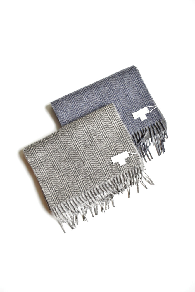 Joshua Ellis (ジョシュア エリス) Cashmere Glen Check × Plain