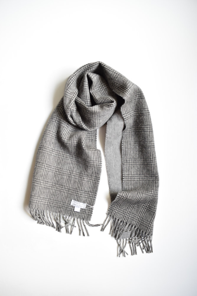 Joshua Ellis (ジョシュア エリス) Cashmere Glen Check × Plain