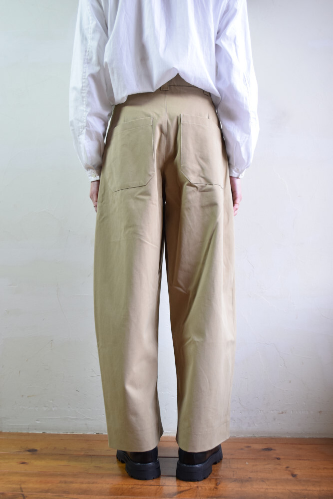 STUDIO NICHOLSON (スタジオニコルソン) Peached Cotton Twill VOLUME 