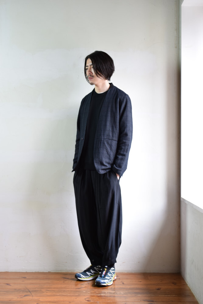 M's Braque エムズ ブラック】TUCK WIDE PANTS｜EDIFICE（エディフィス