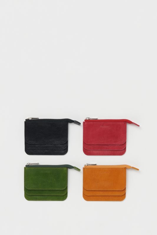 画像1: hender scheme (エンダースキーマ) 3 layered purse [3-colors] (1)