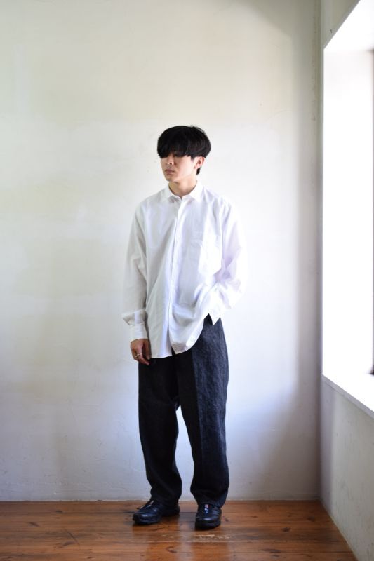 高評価！ comoli バラ ベルデットデニム エクリュ ブラックエクリュ