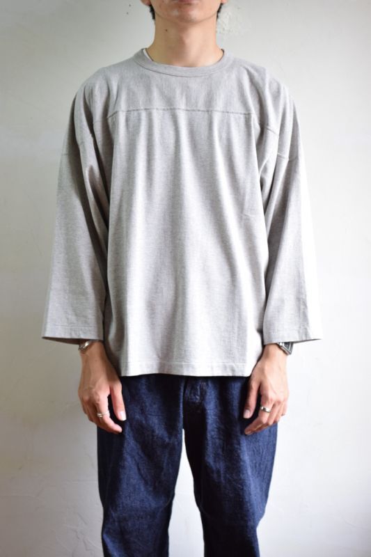 再入荷 コモリ フットボールTシャツ 22AW COMOLI - 通販 - motelparati