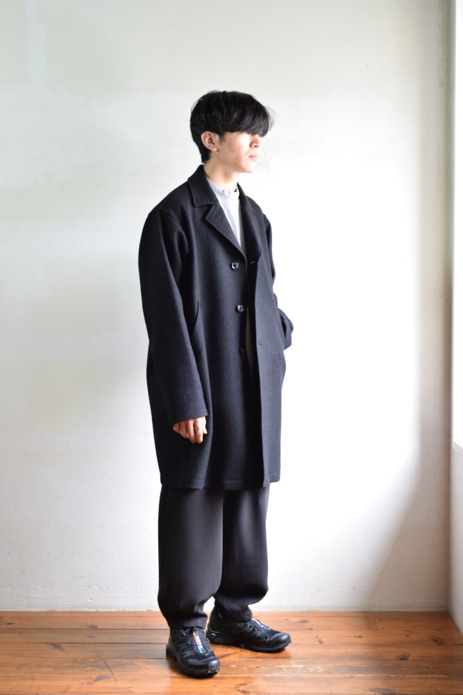 SALE】m's braque (エムズ ブラック) WIDE SHOULDER SOUTIEN COLLAR