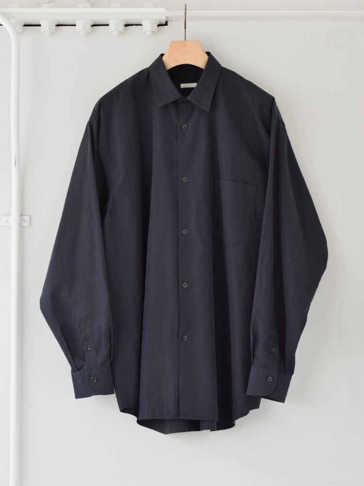 COMOLIシャツ　ホワイト　21AW