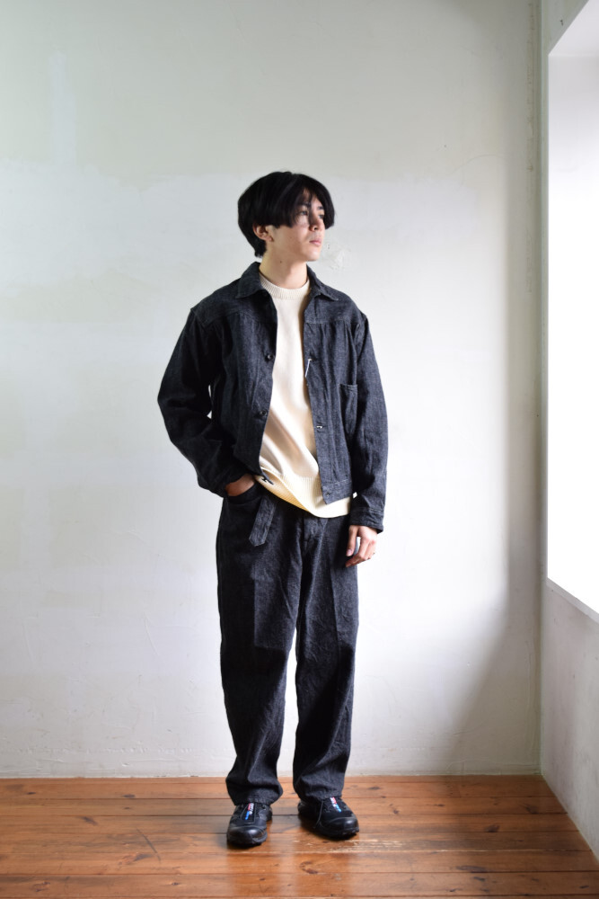 極美品 21ss COMOLI (コモリ) デニム ワークジャケット2