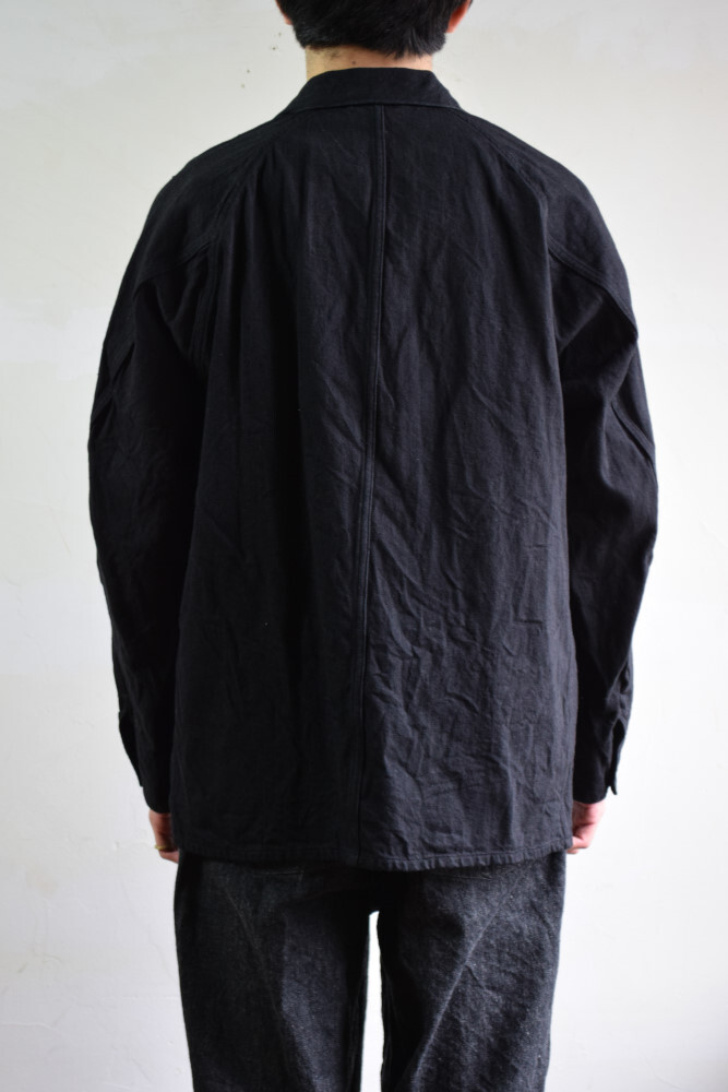 な質高 comoli 21SS デニムワークジャケット black サイズ2 - sbo.com.co
