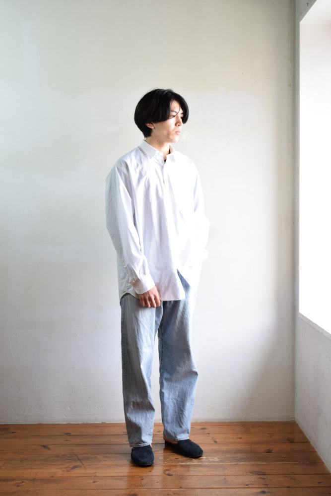 COMOLI (コモリ) デニム 5Pパンツ [BLEACH]