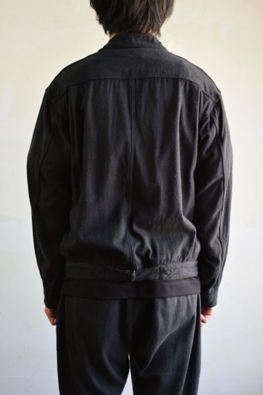 COMOLI (コモリ) シルクネップ TYPE-1st [BLACK]