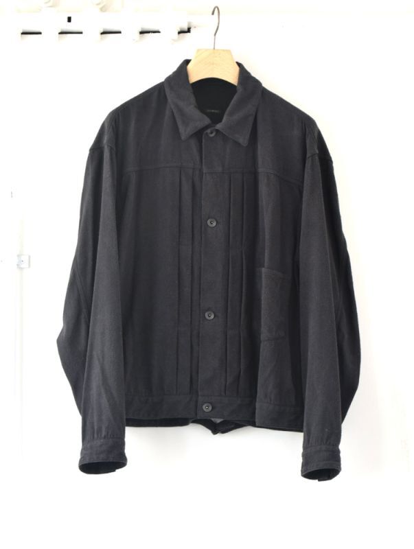 COMOLI (コモリ) シルクネップ TYPE-1st [BLACK]