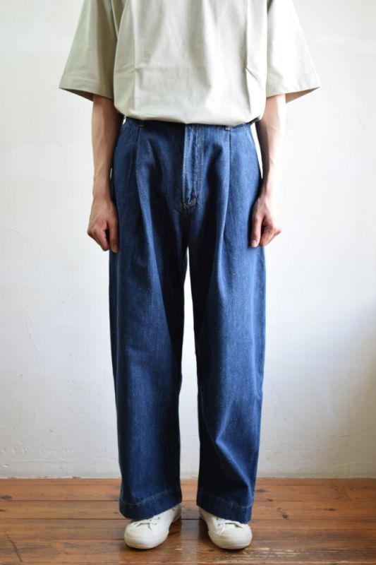 STUDIO NICHOLSON (スタジオニコルソン)ENZYME WASHED DENIM PANT ...