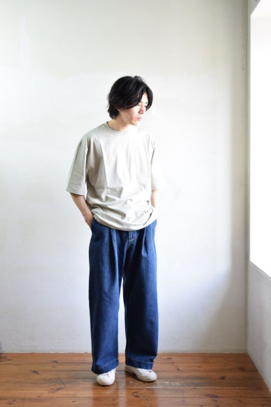 STUDIO NICHOLSON (スタジオニコルソン)ENZYME WASHED DENIM PANT