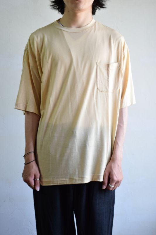 新作入荷SALE COMOLI - Comoli ウール天竺 半袖 Tシャツ チャコール