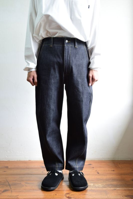 新品 STUDIO NICHOLSON Denim Pants (Black) marz.jp