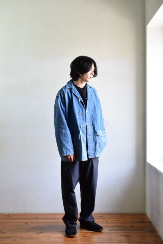 CIOTA (シオタ) インディゴスビンコットン 11.5oz カバーオール [Dark