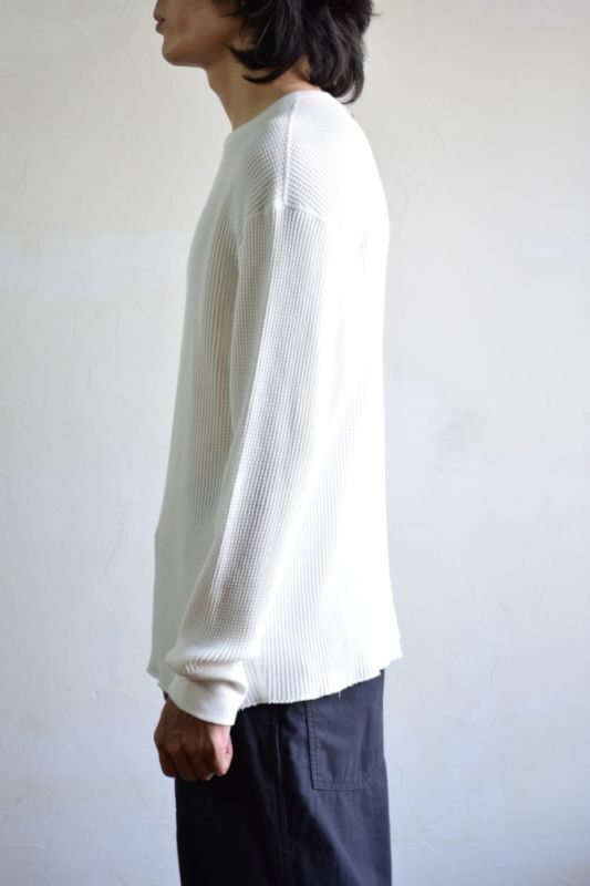 即日発送】 ciota ワッフルメッシュロングスリーブT 新品未使用 tdh