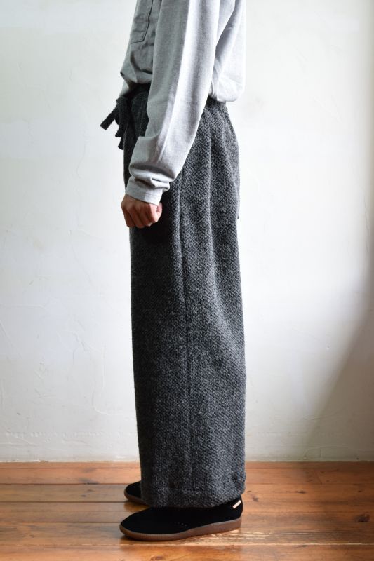 m's braque (エムズ ブラック) EASY PANTS [GREY]