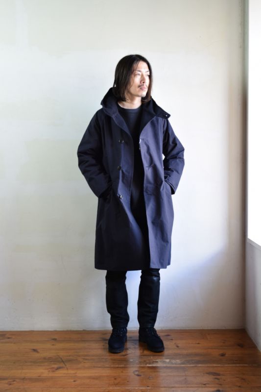 comoli 22AW コットンフーデットコート　コモリ size 3