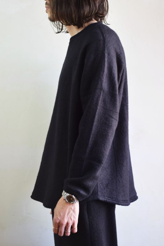 COMOLI 21AW シルクフリース長袖クルー サイズ3 escolalf.com.br