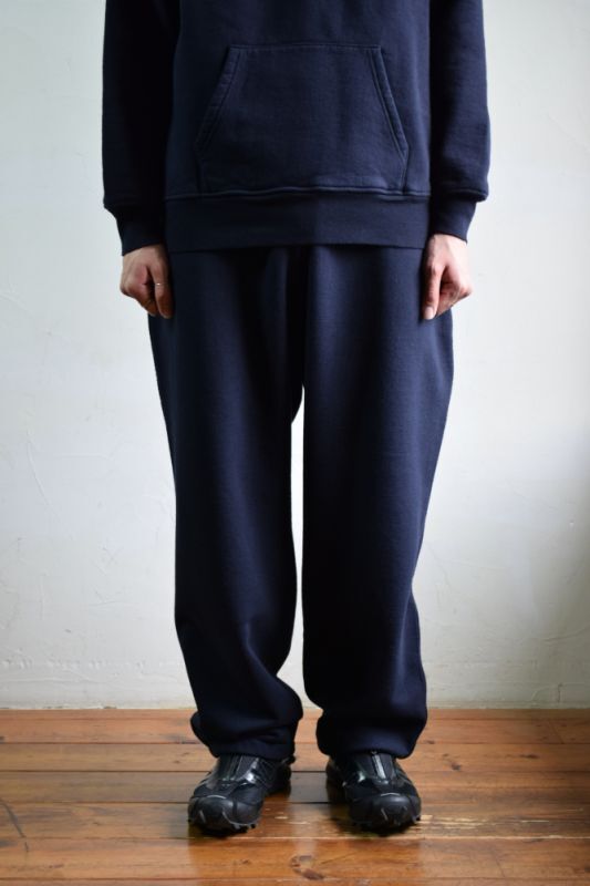 comoli コモリ コットン吊裏毛 パンツ 21aw