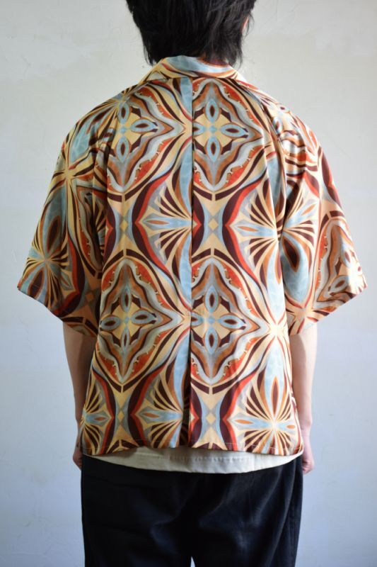 SALE】m's braque (エムズ ブラック) ALOHA SHIRT [PSYCHEDELIC]