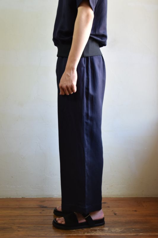 SALE】m's braque (エムズ ブラック) EASY PANTS [NAVY]