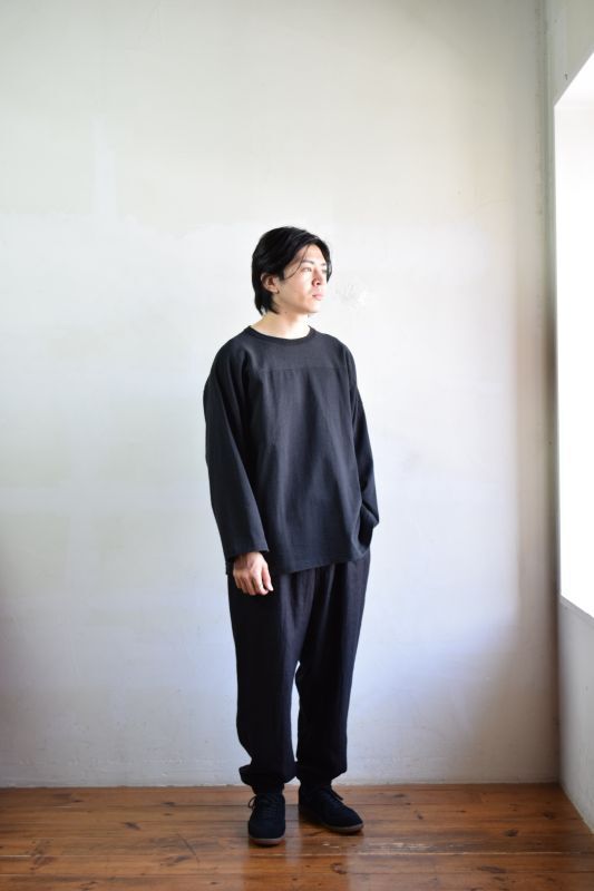 comoli フットボールTシャツ