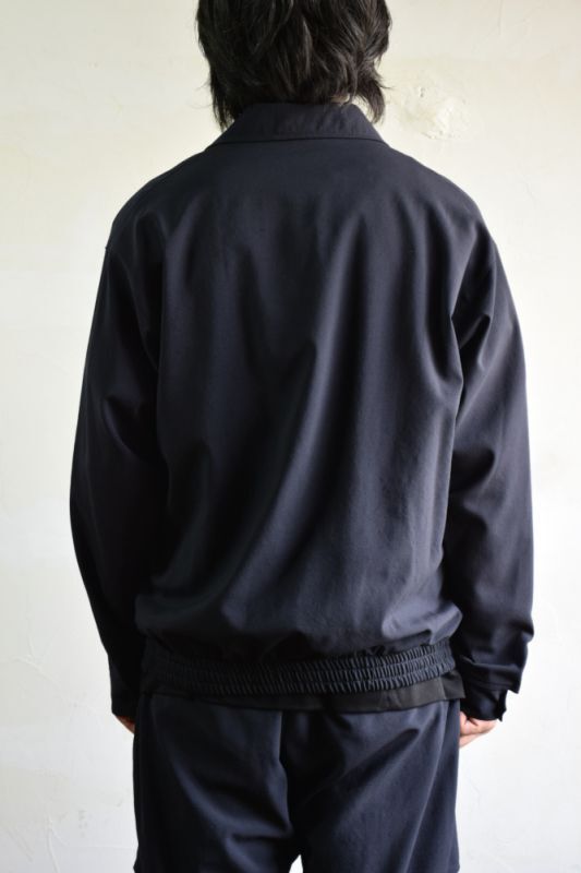 COMOLI (コモリ) ウール スイングトップ [NAVY]