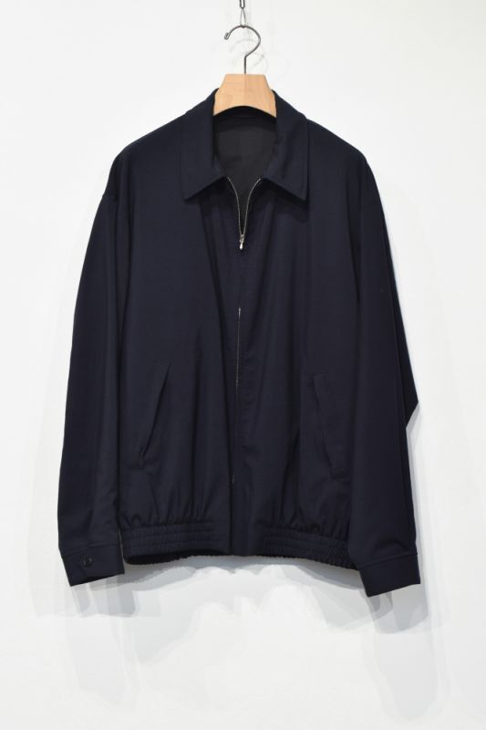 COMOLI (コモリ) ウール スイングトップ [NAVY]