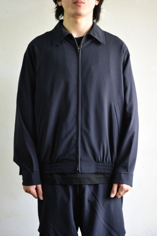 COMOLI (コモリ) ウール スイングトップ [NAVY]