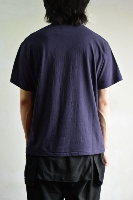 COMOLI コモリ SURPLUS Tシャツ [NAVY