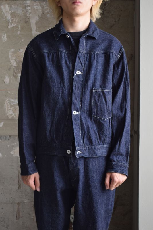 COMOLI (コモリ) デニム ジャケット [NAVY]