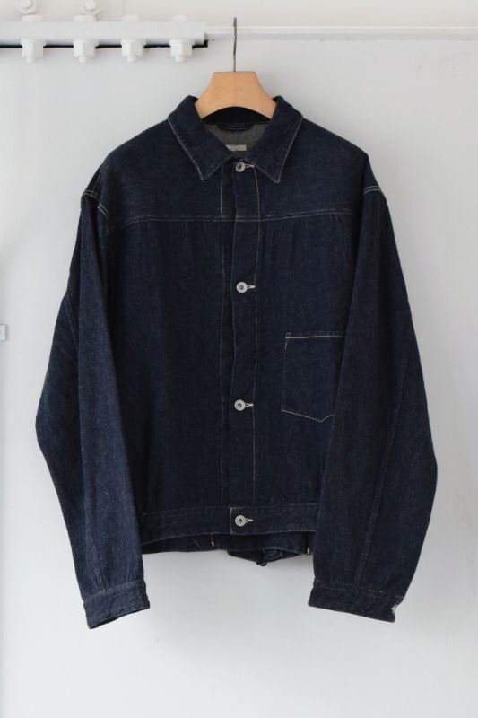 22AW COMOLI コモリ デニム ジャケット BLACK サイズ1