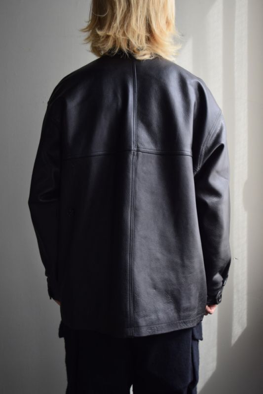 UNUSED (アンユーズド) Leather Jacket / US2358 [BLACK]