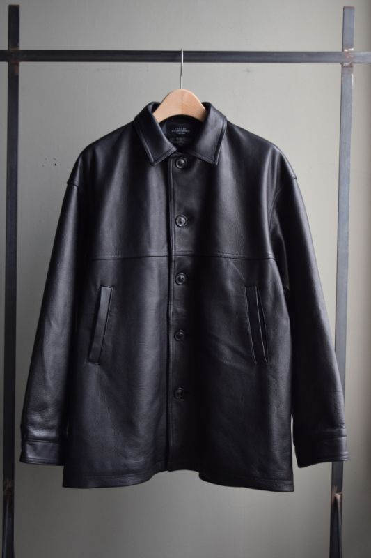 SALE】UNUSED (アンユーズド) Leather Jacket / US2358 [BLACK]