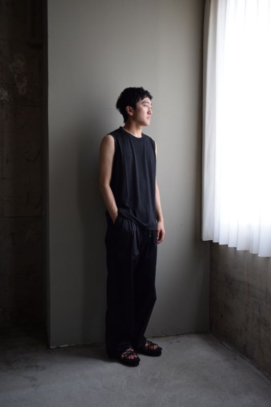 comoli 22ss サマーウール天竺 ノースリーブ つまずか 3