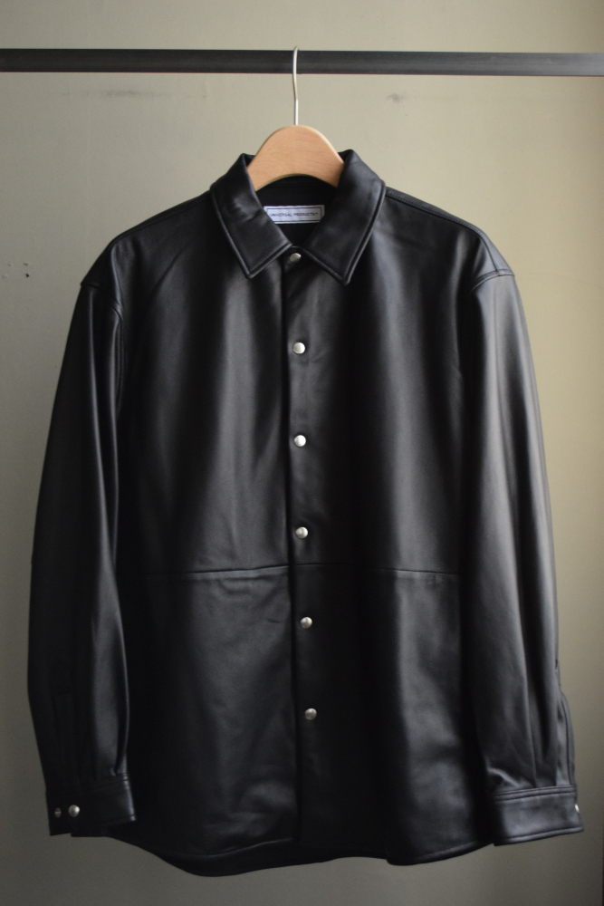 UNIVERSAL PRODUCTS (ユニバーサルプロダクツ) LEATHER SHIRTS