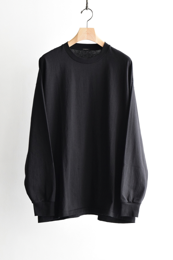 COMOLI 長袖 カットソー ロンT コモリ COMOLI (コモリ) コットンジャージ 長袖Tシャツ